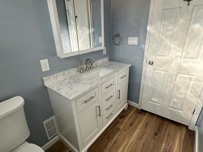 Bathroom Vanity Installation